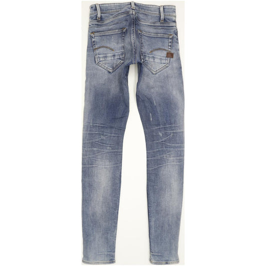 G-Star D-Staq 5pkt Men Blue Skinny Slim Stretch Jeans W27 L32
