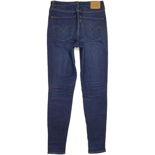 Levi's Mile Blue Skinny Slim Stretch Jeans High Waisted W29 L30