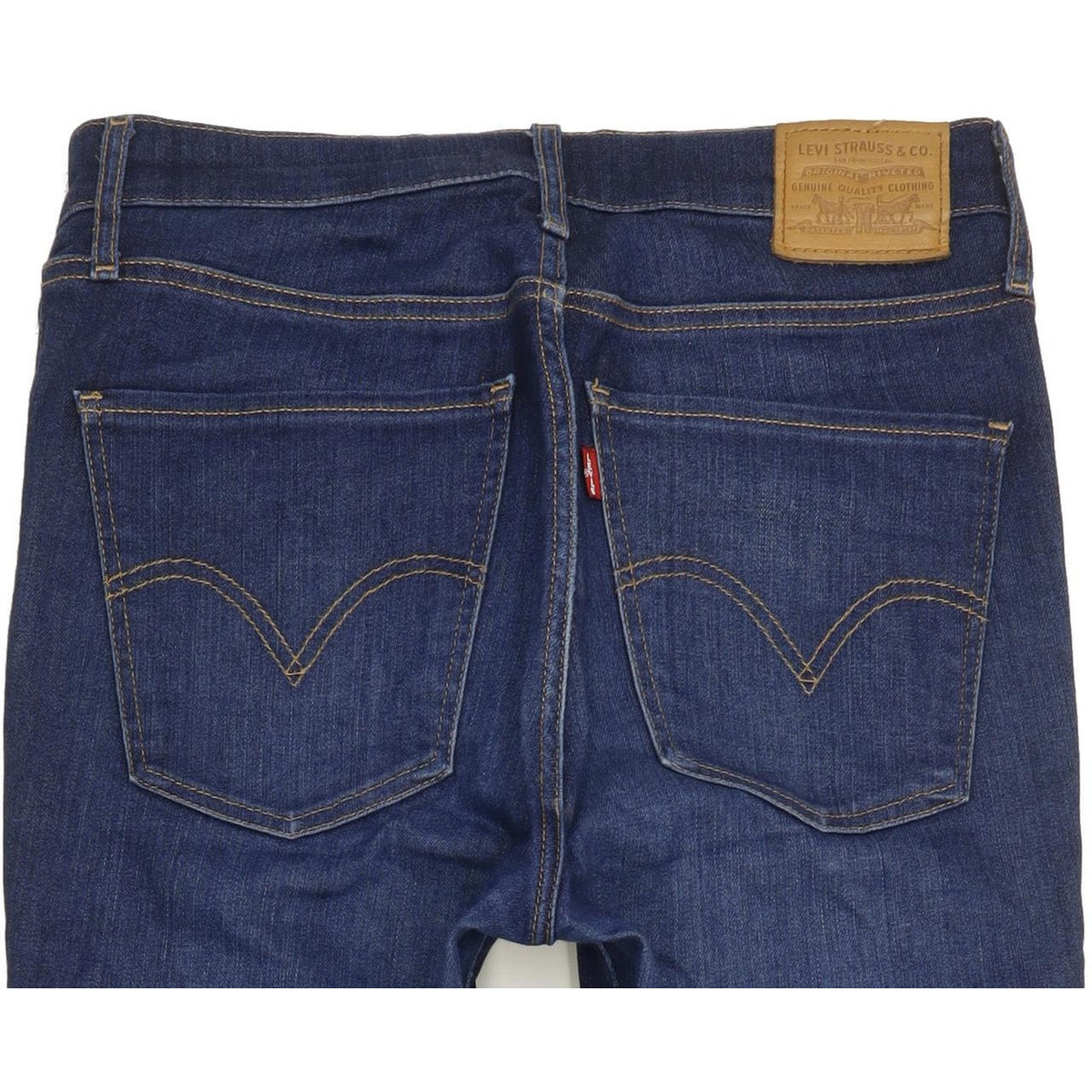Levi's Mile Blue Skinny Slim Stretch Jeans High Waisted W29 L30
