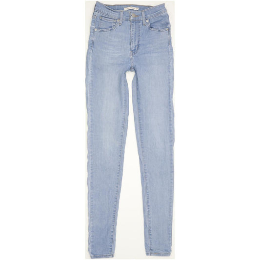 Levi's Mile Women Blue Skinny Slim Stretch Jeans W25 L32