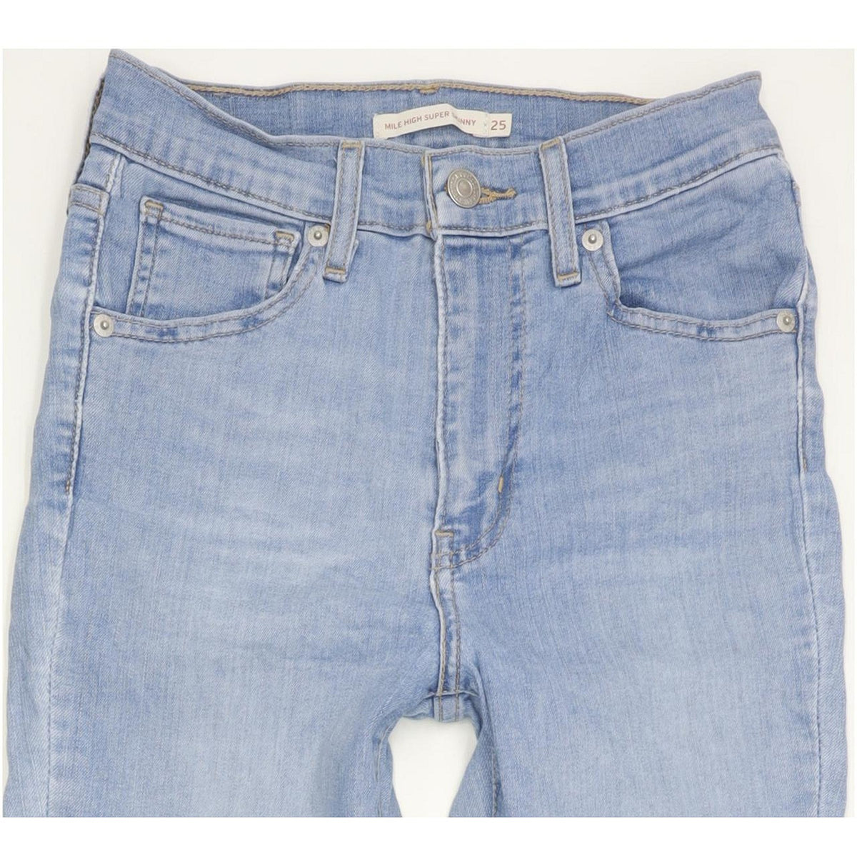 Levi's Mile Women Blue Skinny Slim Stretch Jeans W25 L32