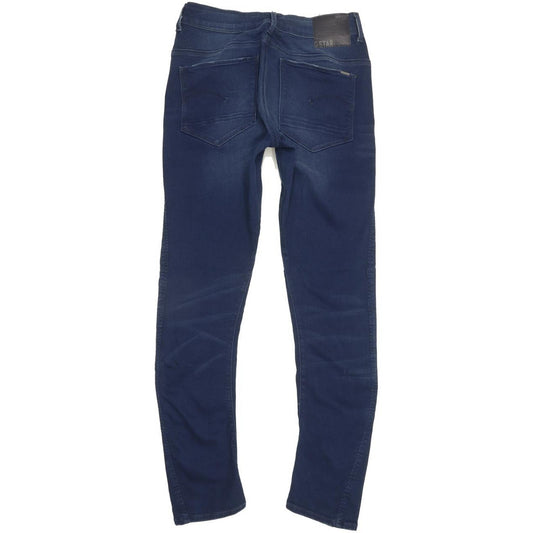 G-Star Women Blue Tapered Slim Stretch Jeans W26 L30