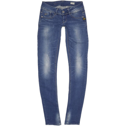 G-Star Lynn Women Blue Skinny Slim Stretch Jeans W27 L36