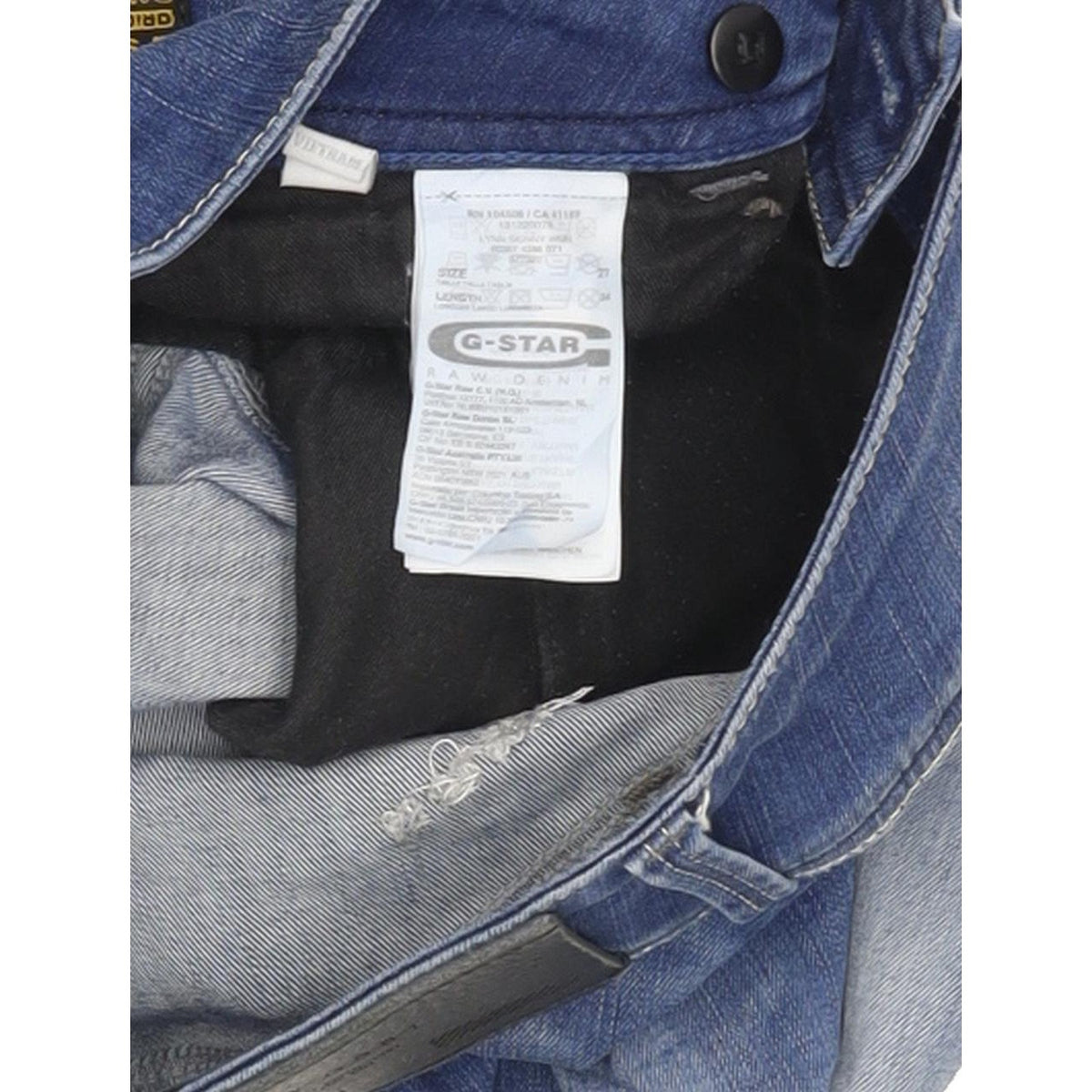 G-Star Lynn Women Blue Skinny Slim Stretch Jeans W27 L36