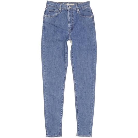 Levi's Mile Blue Skinny Slim Stretch Jeans High Waisted W29 L30