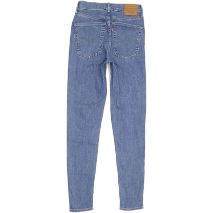 Levi's Mile Blue Skinny Slim Stretch Jeans High Waisted W29 L30