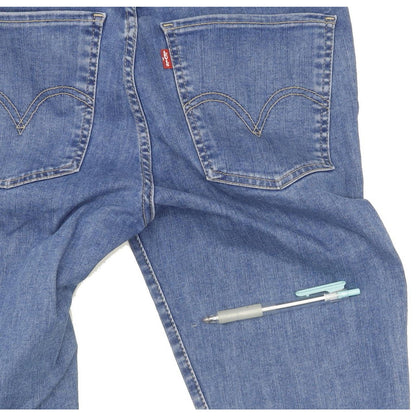 Levi's Mile Blue Skinny Slim Stretch Jeans High Waisted W29 L30