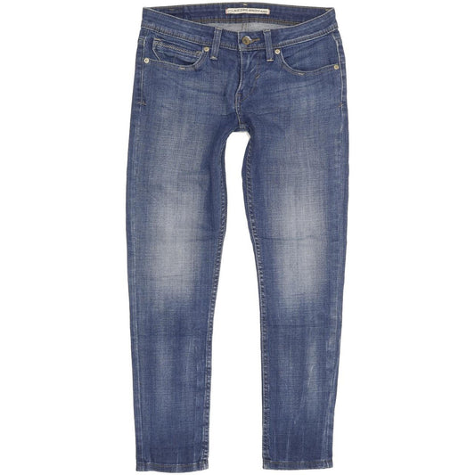 Levi's Women Blue Skinny Slim Stretch Jeans W28 L26