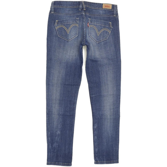 Levi's Women Blue Skinny Slim Stretch Jeans W28 L26