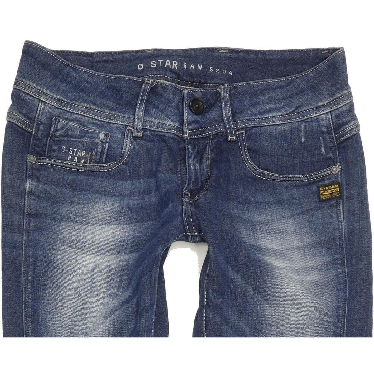 G-Star Midge Cody Women Blue Skinny Slim Stretch Jeans W28 L34