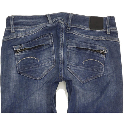 G-Star Midge Cody Women Blue Skinny Slim Stretch Jeans W28 L34