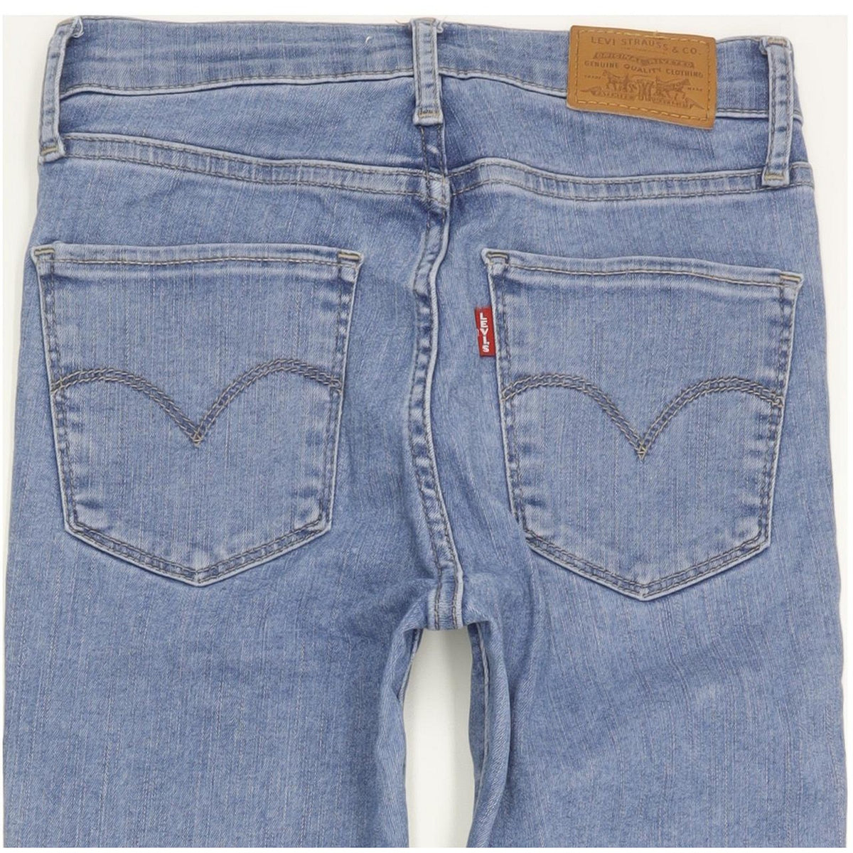 Levi's 720 Women Blue Skinny Slim Stretch Jeans W24 L27