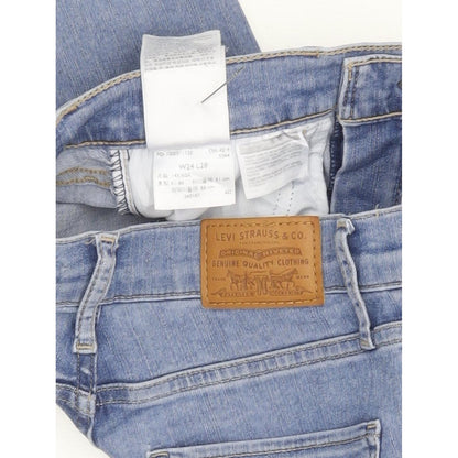 Levi's 720 Women Blue Skinny Slim Stretch Jeans W24 L27