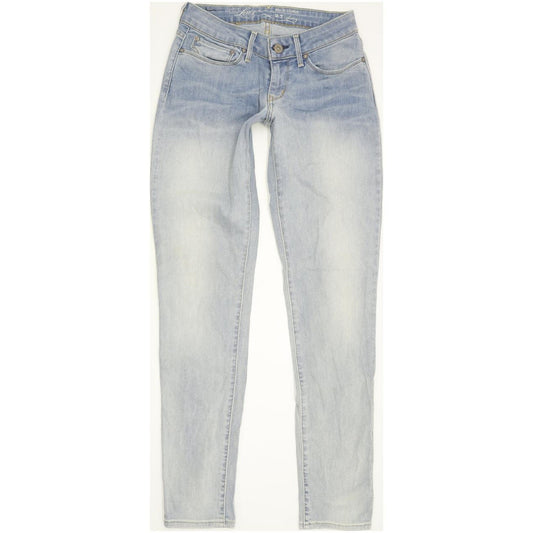 Levi's Bold Curve Women Blue Skinny Slim Stretch Jeans W27 L30