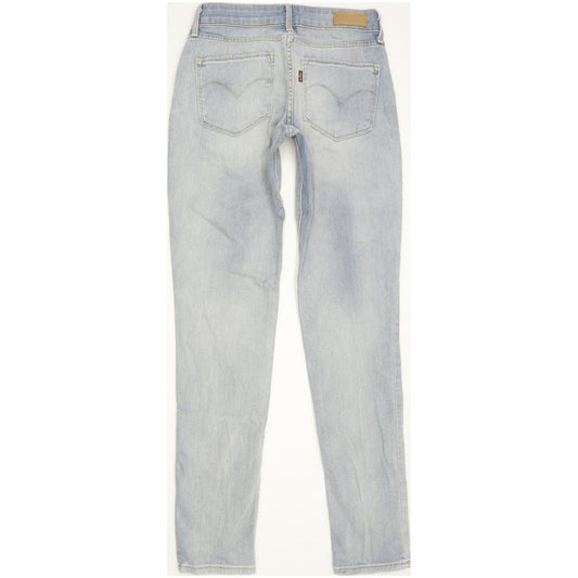 Levi's Bold Curve Women Blue Skinny Slim Stretch Jeans W27 L30