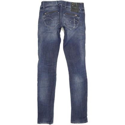 G-Star Women Blue Skinny Slim Jeans W28 L34