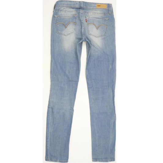Levi's Demi Curve Women Blue Skinny Slim Stretch Jeans W26 L30