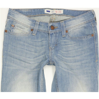 Levi's Demi Curve Women Blue Skinny Slim Stretch Jeans W26 L30