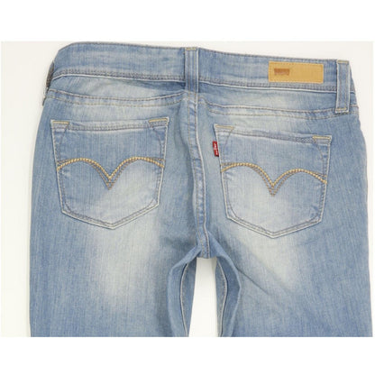 Levi's Demi Curve Women Blue Skinny Slim Stretch Jeans W26 L30