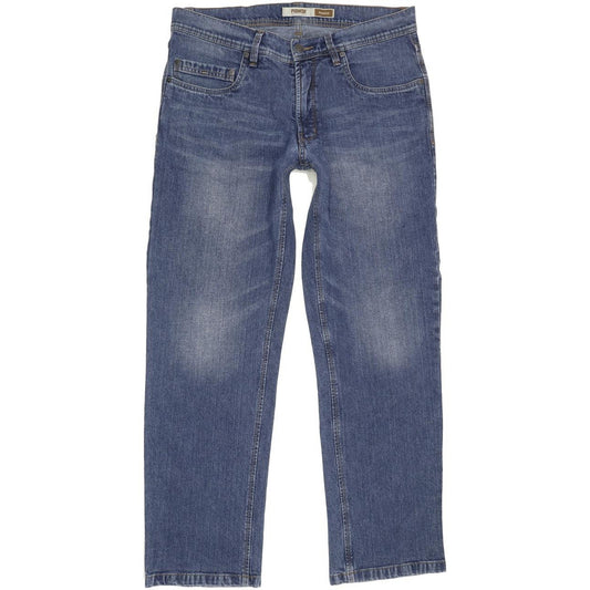Pioneer Rando Men Blue Straight Regular Stretch Jeans W34 L30