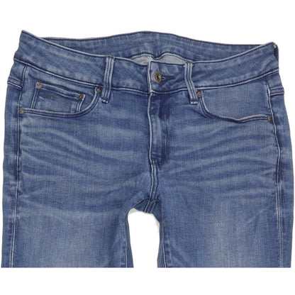 G-Star 3301 Contour Women Blue Skinny Slim Stretch Jeans W30 L33