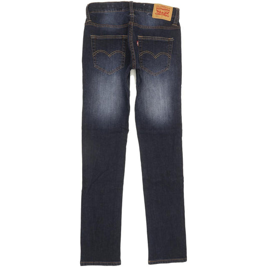 Levi's 520 Kids Blue Tapered Slim Stretch Jeans W28 L30