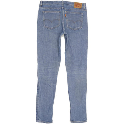 Levi's 721 Vintage Women Blue Skinny Slim Stretch Jeans W30 L32