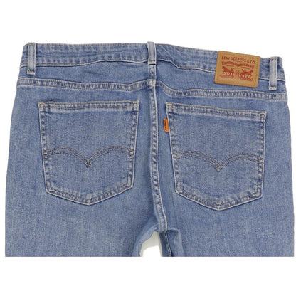 Levi's 721 Vintage Women Blue Skinny Slim Stretch Jeans W30 L32