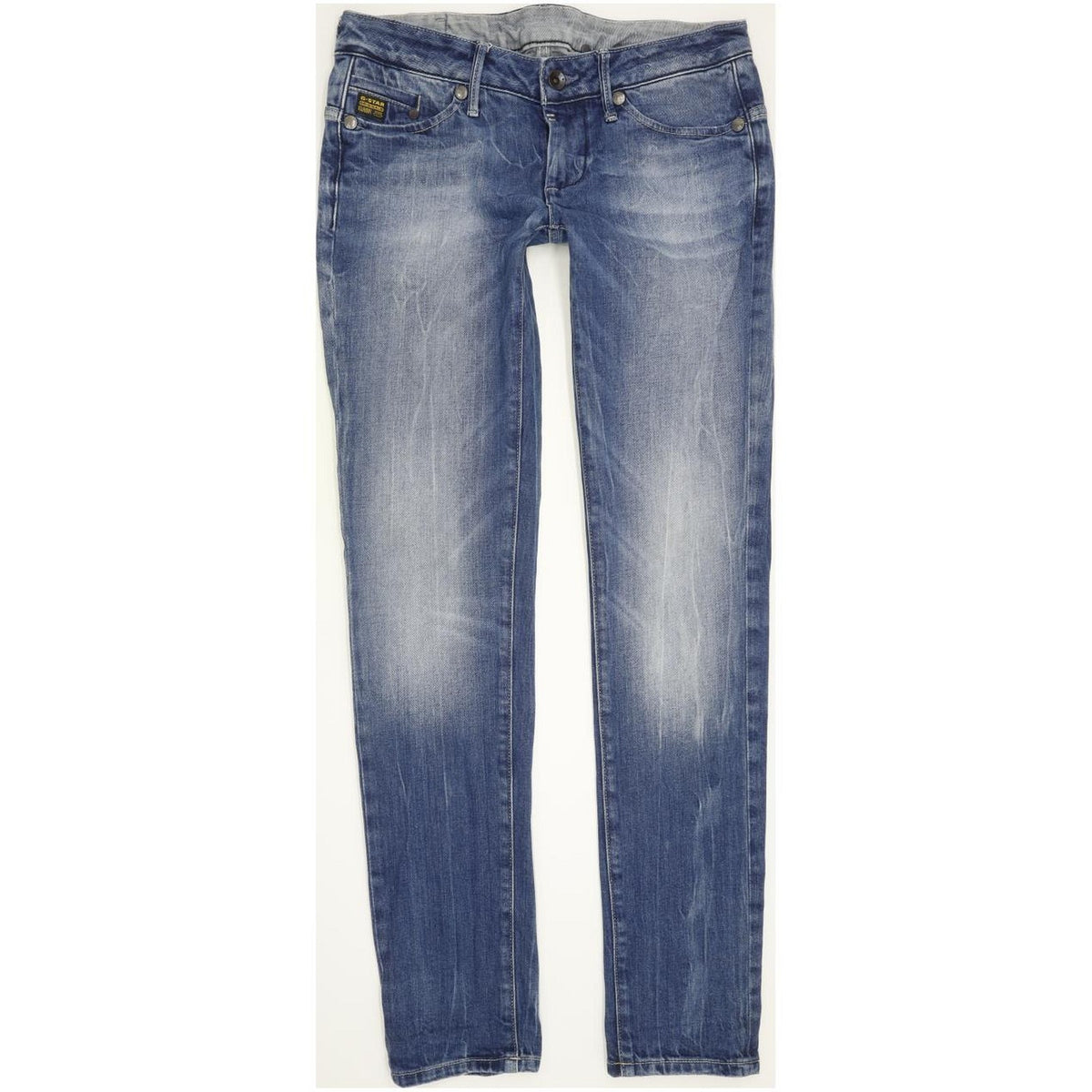 G-Star Midge Women Blue Skinny Slim Stretch Jeans W28 L32