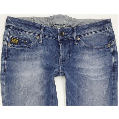 G-Star Midge Women Blue Skinny Slim Stretch Jeans W28 L32
