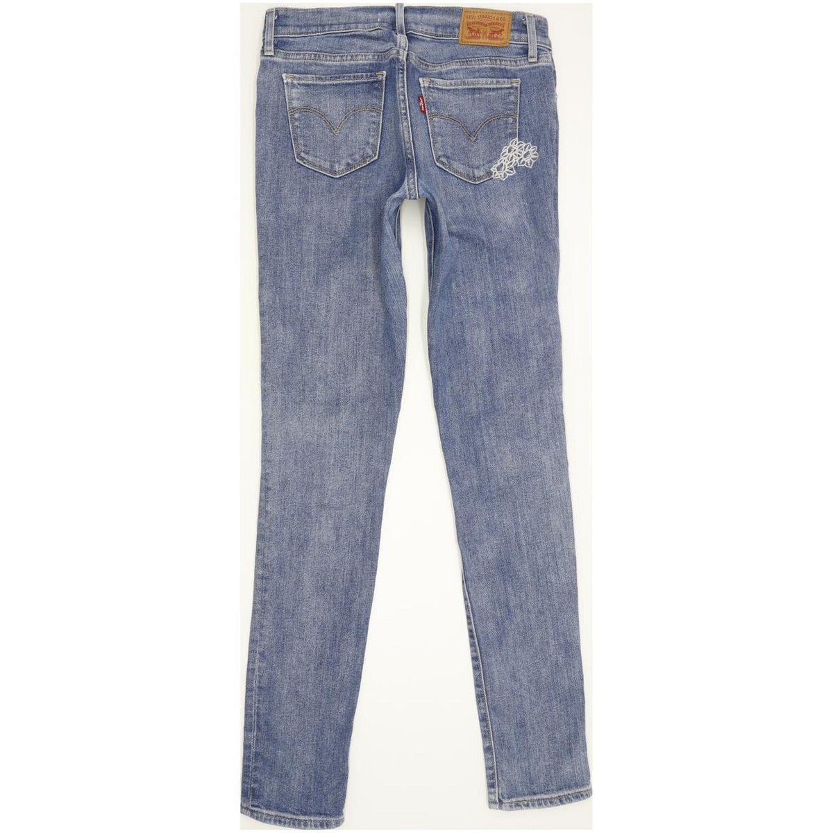 Levi's 711 Women Blue Skinny Slim Stretch Jeans W25 L30