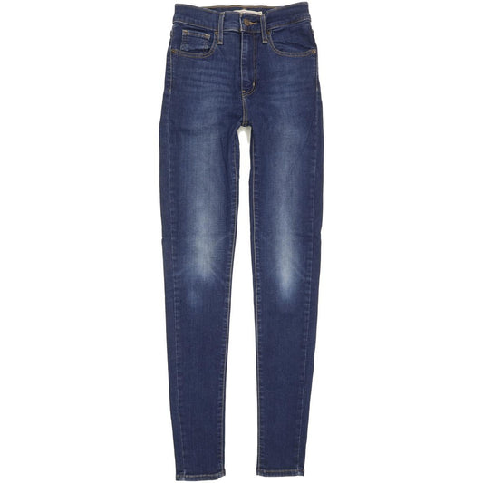 Levi's Mile Women Blue Skinny Slim Stretch Jeans W25 L31