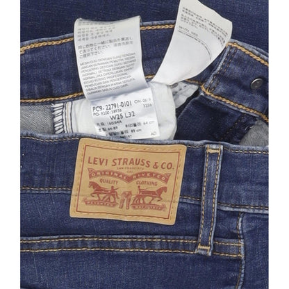Levi's Mile Women Blue Skinny Slim Stretch Jeans W25 L31