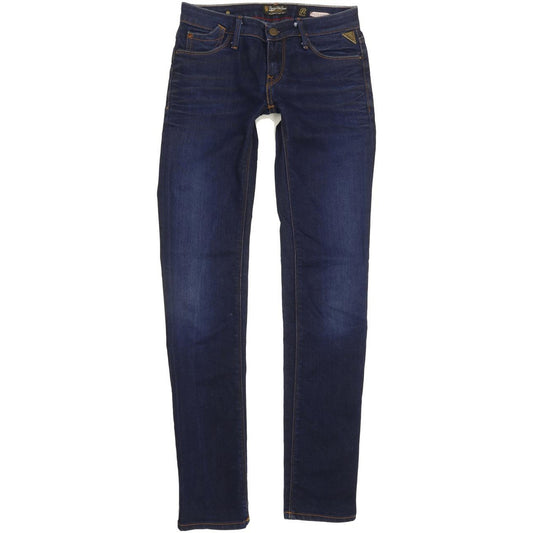 Replay Rockxanne Women Blue Skinny Slim Jeans W26 L31