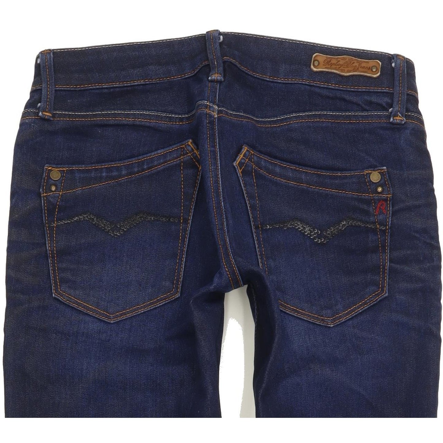 Replay Rockxanne Women Blue Skinny Slim Jeans W26 L31