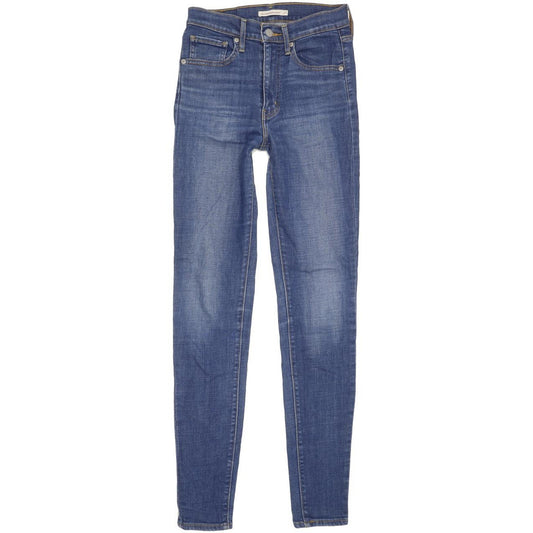 Levi's Mile Women Blue Skinny Slim Stretch Jeans W27 L32
