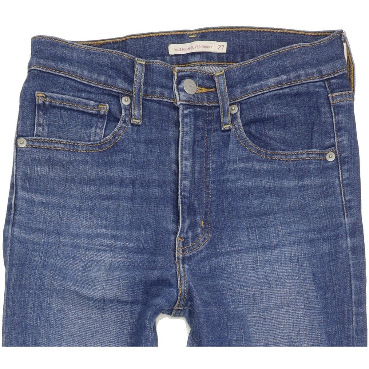 Levi's Mile Women Blue Skinny Slim Stretch Jeans W27 L32