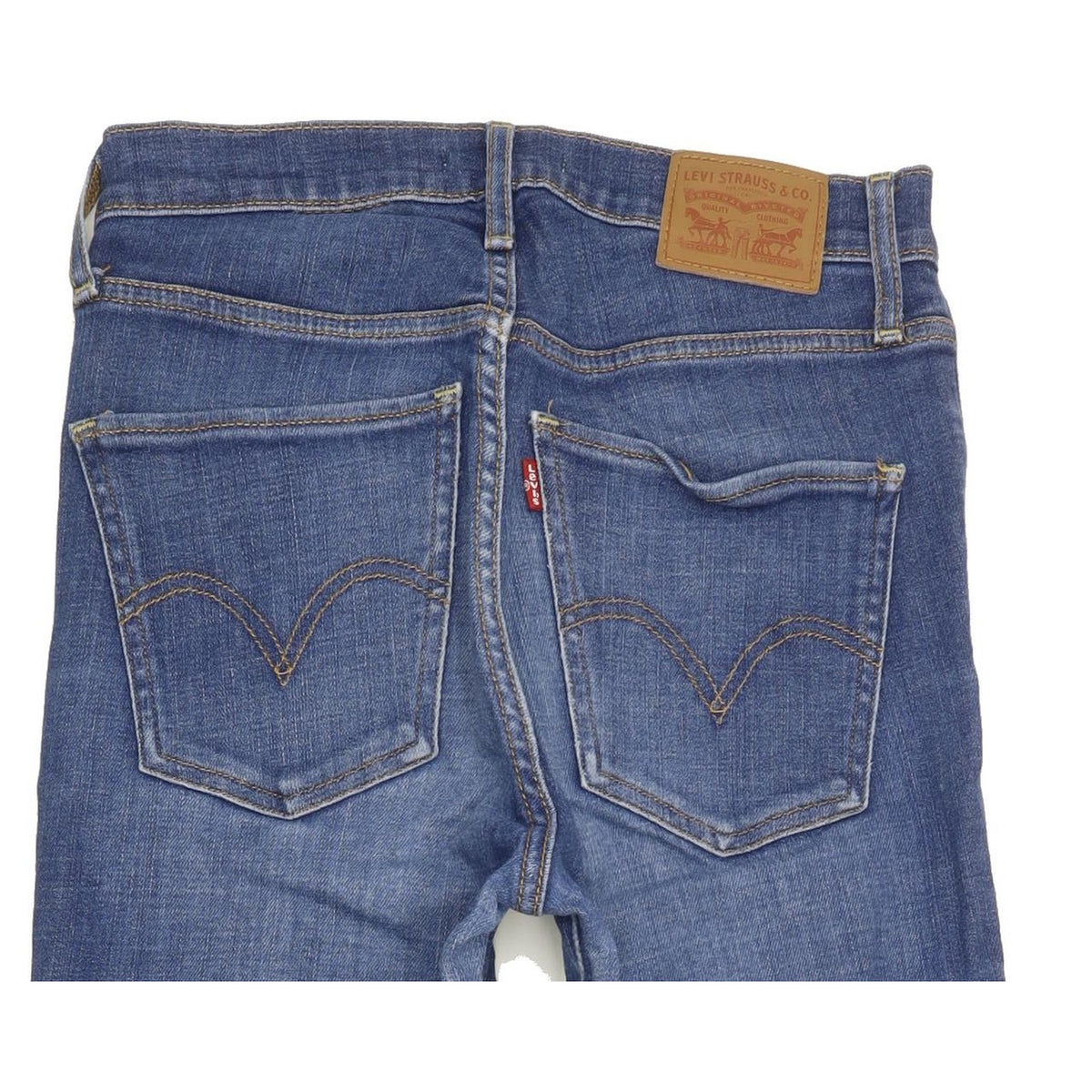 Levi's Mile Women Blue Skinny Slim Stretch Jeans W27 L32