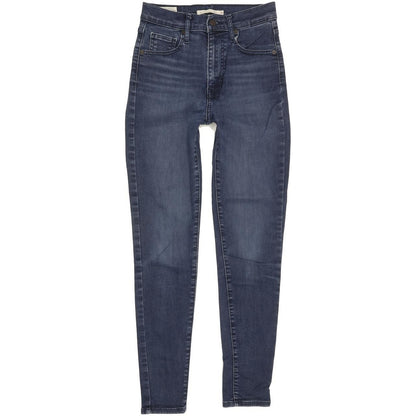 Levi's Mile Blue Skinny Slim Stretch Jeans High Waisted W26 L28