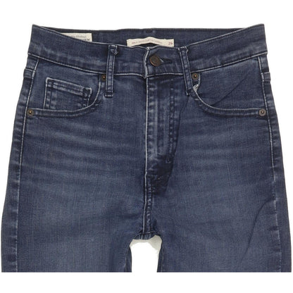 Levi's Mile Blue Skinny Slim Stretch Jeans High Waisted W26 L28