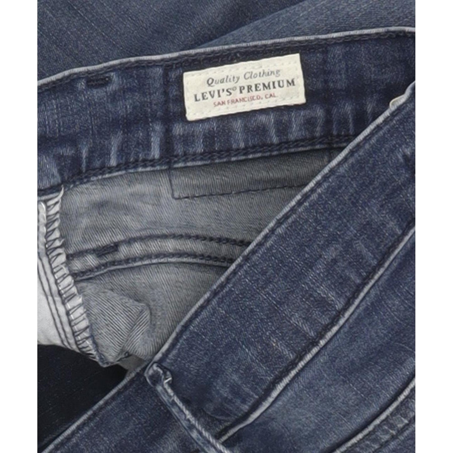 Levi's Mile Blue Skinny Slim Stretch Jeans High Waisted W26 L28