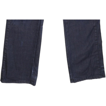 G-Star New Ford Women Blue Straight Slim Stretch Jeans W28 L34
