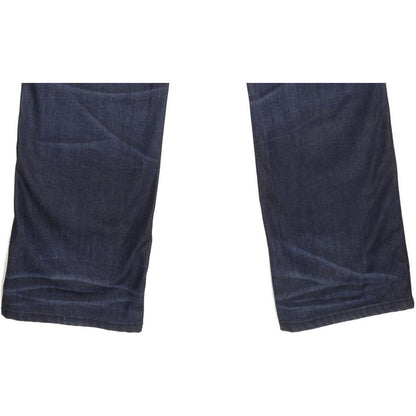 G-Star New Ford Women Blue Straight Slim Stretch Jeans W28 L34
