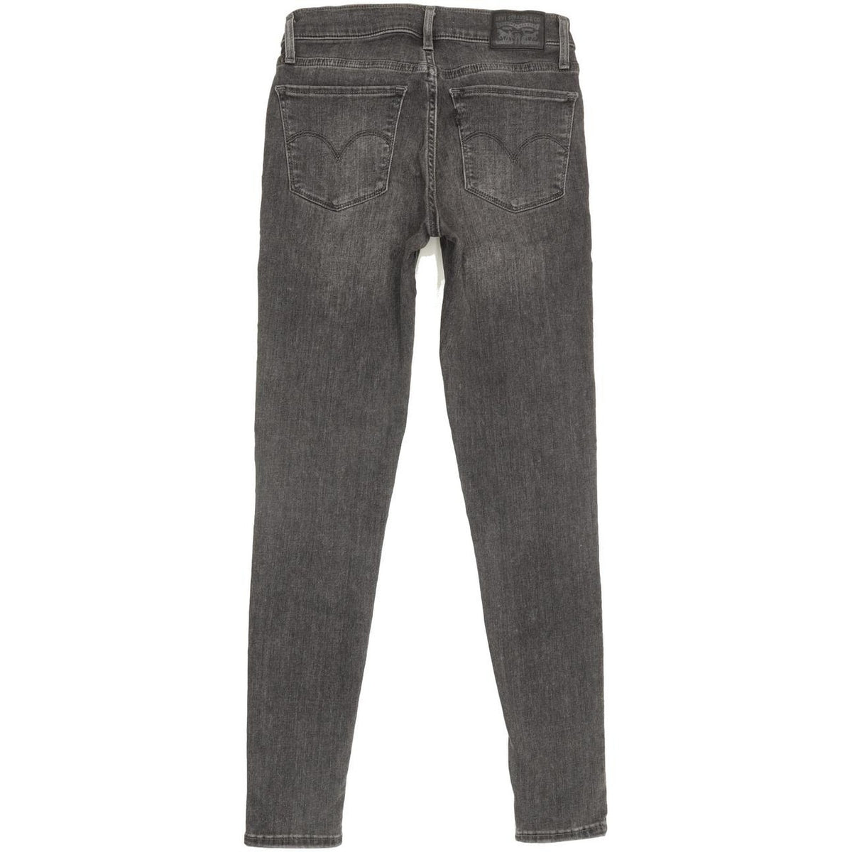Levi's 710 Super Women Charcoal Skinny Slim Stretch Jeans W26 L28