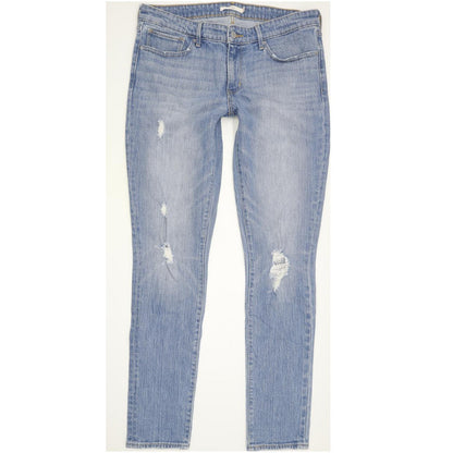 Levi's 711 Women Blue Skinny Slim Stretch Jeans W31 L32