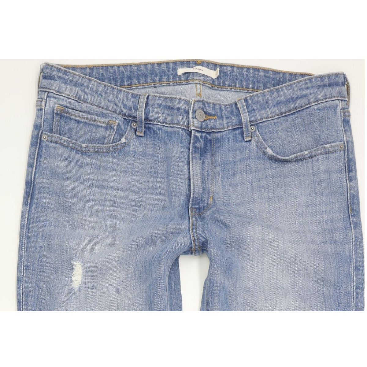 Levi's 711 Women Blue Skinny Slim Stretch Jeans W31 L32
