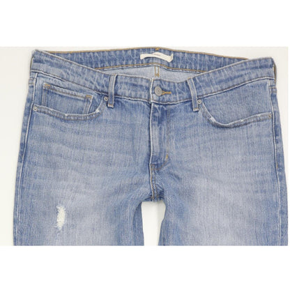 Levi's 711 Women Blue Skinny Slim Stretch Jeans W31 L32