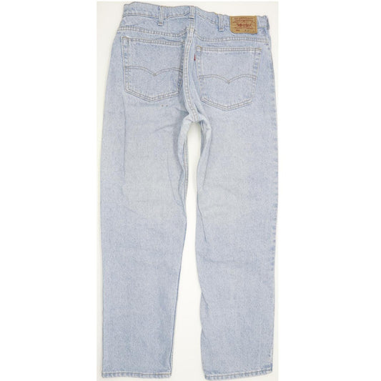 Levi's 505 Made in USA Men Blue Straight Regular Jeans W35 L30