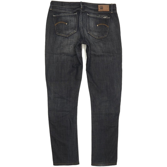 G-Star 3301 Bellcut Women Blue Straight Slim Jeans W31 L31