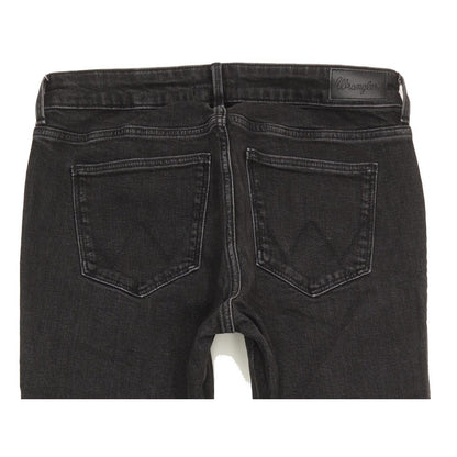 Wrangler Women Black Skinny Slim Stretch Jeans W29 L27